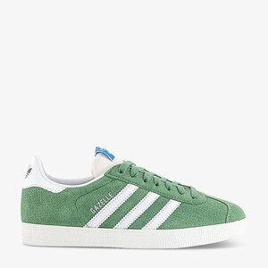 Adidas Originals Gazelle Green & White Low-Top Suede Trainers s M6.5/ W7.5 NWOB